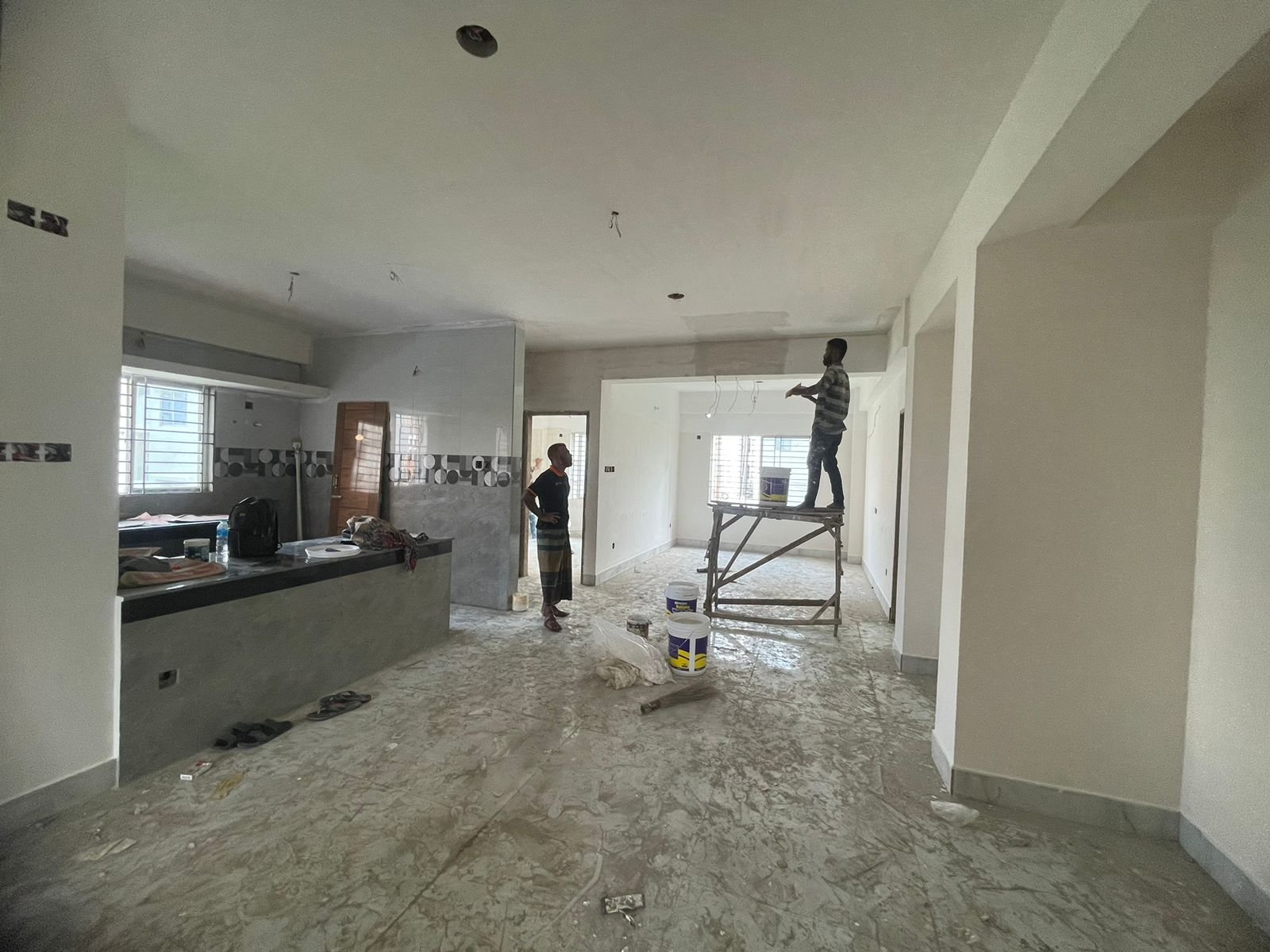 Ready Flat in Aftabnagar-Block - H